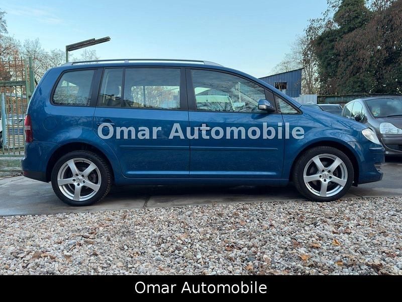 Gebraucht VW Touran Trendline 140 PS (102 kW) 2007 Blau Van / Kleinbus