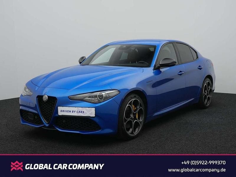 Colore esterno (blu misano, metallic) Gebraucht 2021 Alfa Romeo Giulia Veloce Limousine | 30.950 € (Fairer Preis) - Bild 1/4