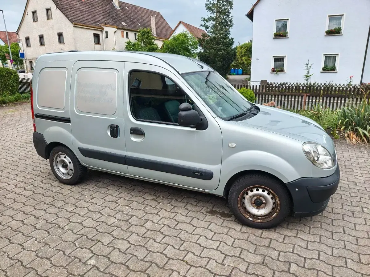 Gebraucht Renault Kangoo Campus 68 PS (50 kW) 2008 Silber Van / Kleinbus