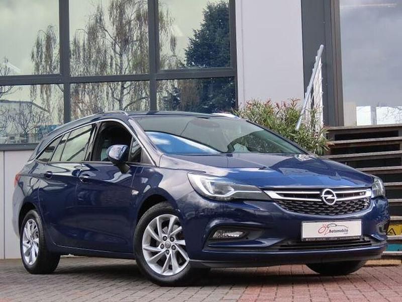 Gebraucht Opel Astra 110 PS (80 kW) 2017 Blau Kombi