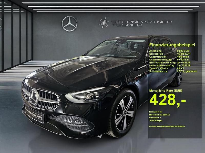 Unilack schwarz Gebraucht 2024 Mercedes C300e Avantgarde Kombi | 39.350 € (Superpreis) - Bild 1/3