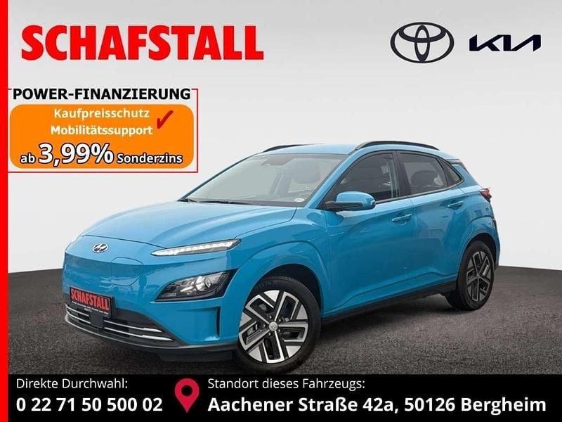 Blau Gebraucht 2023 Hyundai Kona Select SUV | 17.479 € (Superpreis) - Bild 1/3