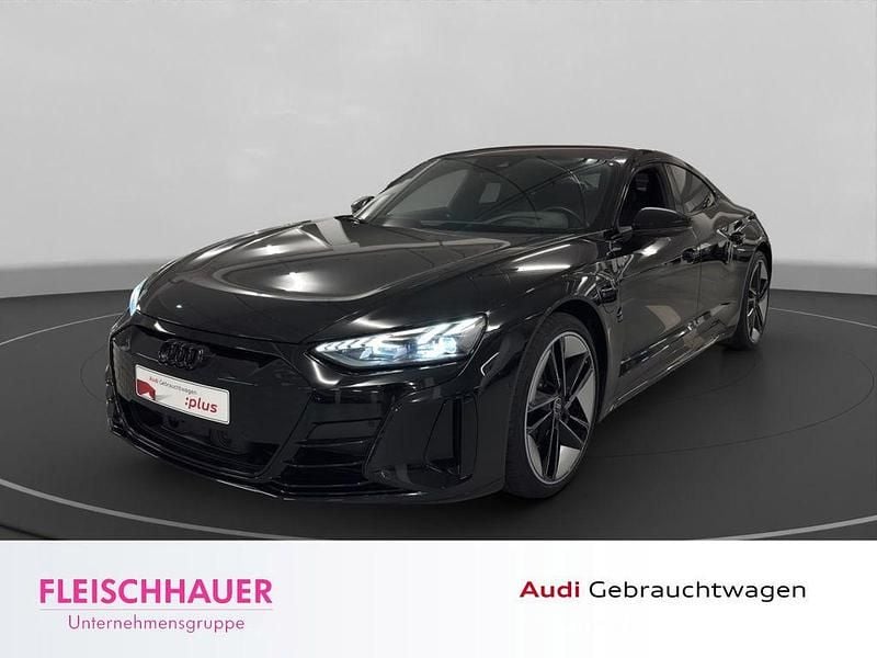 Schwarz Gebraucht 2022 Audi e-tron GT quattro Ambiente Limousine | 52.980 € (Guter Preis) - Bild 1/4