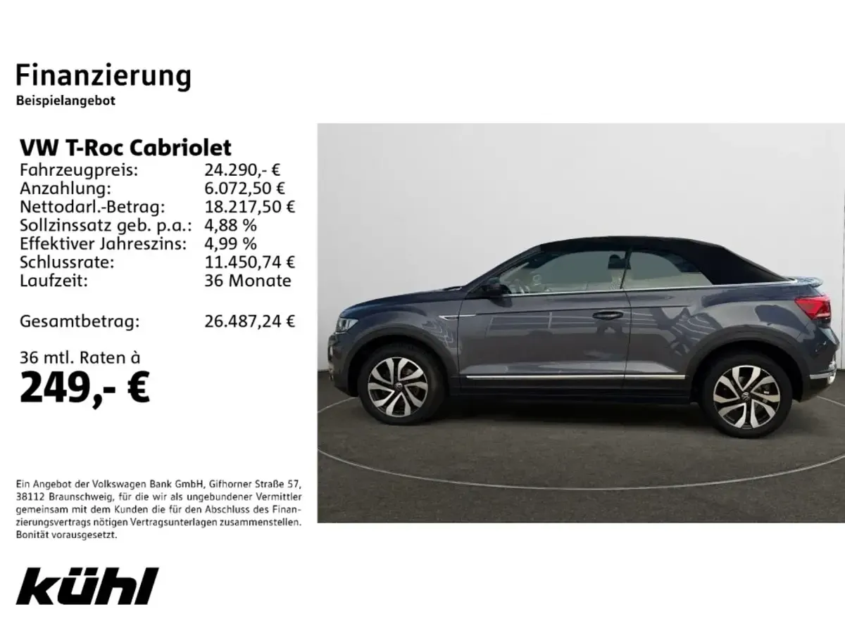 Gebraucht VW T-Roc Active 150 PS (110 kW) 2022 SUV