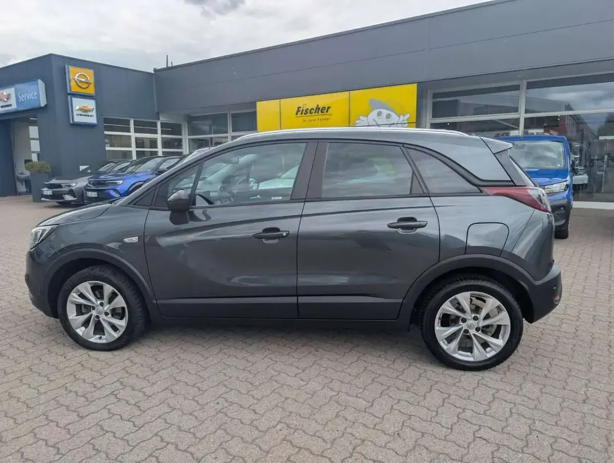 Gebraucht Opel Crossland X Edition 110 PS (80 kW) 2017 Graphit grau SUV