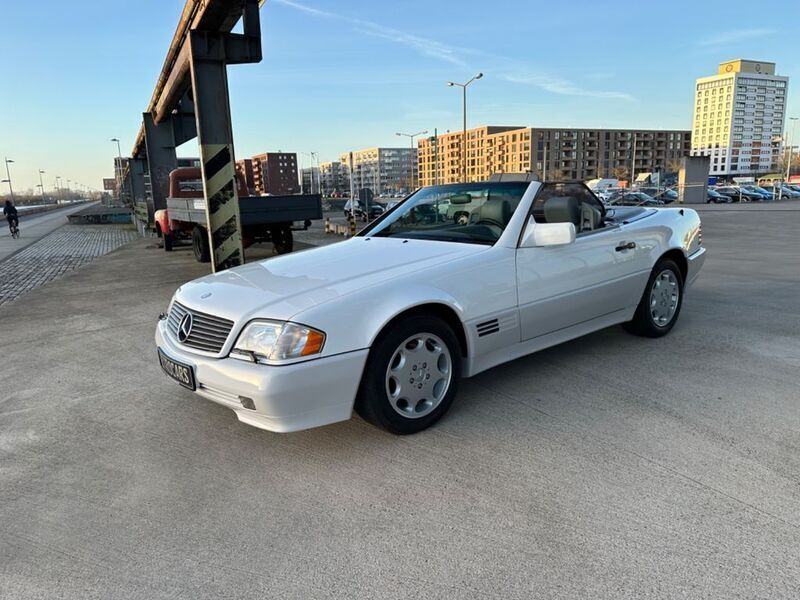 Gebraucht Mercedes SL500 320 PS (235 kW) 1995 Weiß Cabrio
