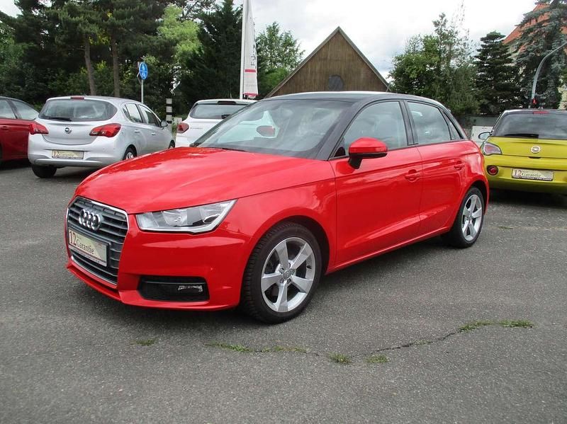 Gebraucht Audi A1 Sport 125 PS (91 kW) 2018 Misanorot / dachschwarz Kleinwagen