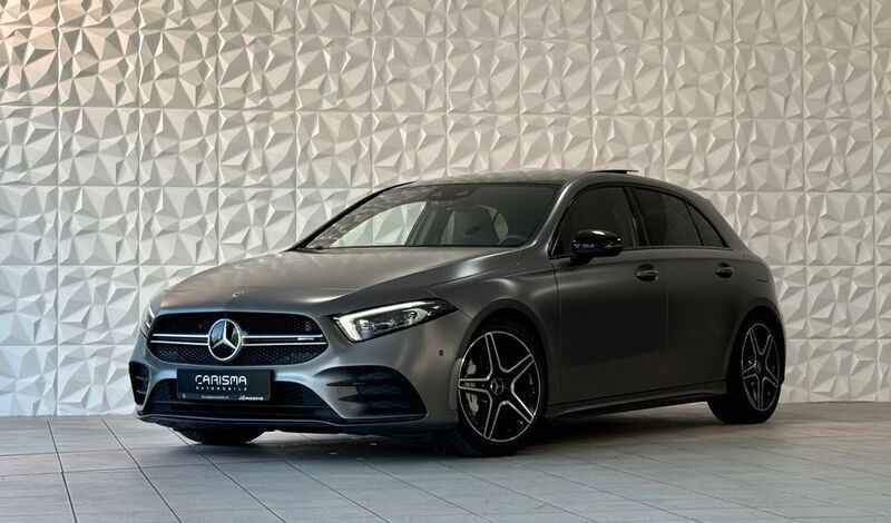 Grau Gebraucht 2019 Mercedes A35 AMG Limousine | 34.290 € (Fairer Preis) - Bild 1/4