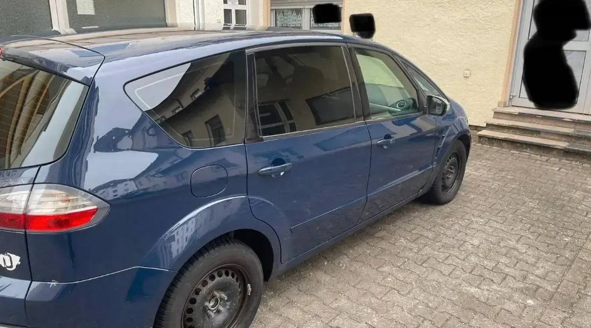 Gebraucht Ford S-MAX S 140 PS (102 kW) 2008 Blau Van / Kleinbus