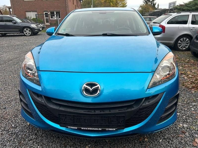 Blau Gebraucht 2010 Mazda 3 High Limousine | 6.499 € (Fairer Preis) - Bild 1/4