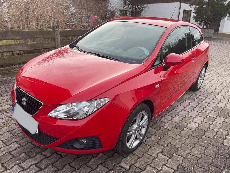 Rot Gebraucht 2009 Seat Ibiza Kleinwagen | 2.900 € - Bild 1/4