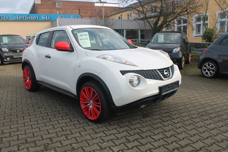 Gebraucht Nissan Juke Visia 117 PS (86 kW) 2012 Weiß SUV