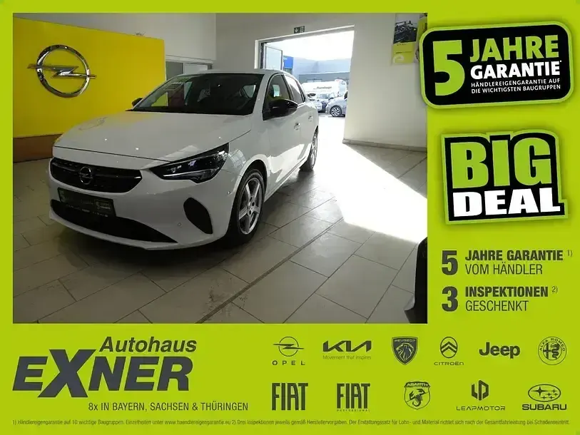 Gebraucht Opel Corsa Elegance 101 PS (74 kW) 2023 Arktis weiss Kleinwagen