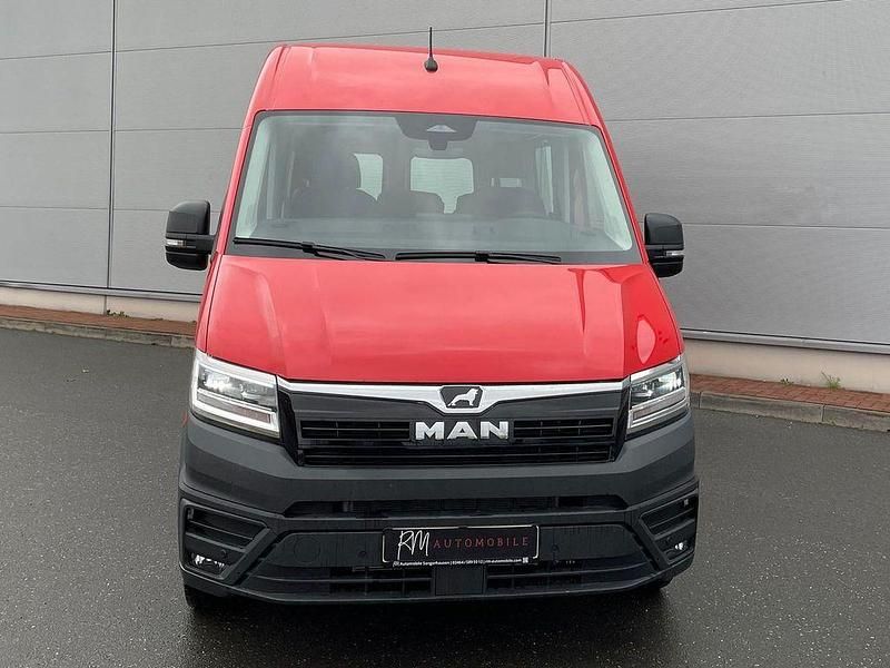 Neu MAN TGE 177 PS (130 kW) 2025 Rot Van