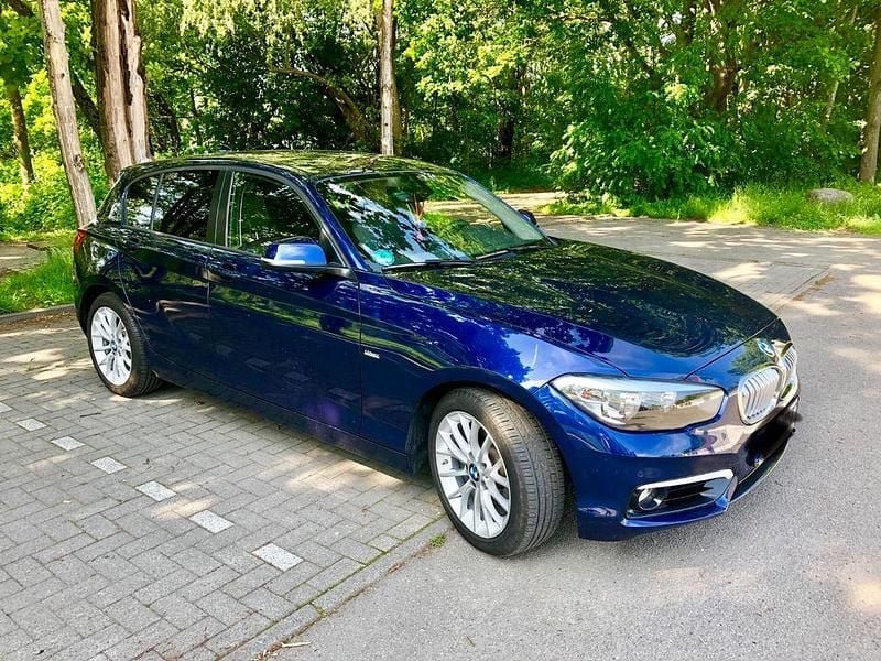 Gebraucht BMW 118 Urban Line 136 PS (100 kW) 2017 Blau Kleinwagen