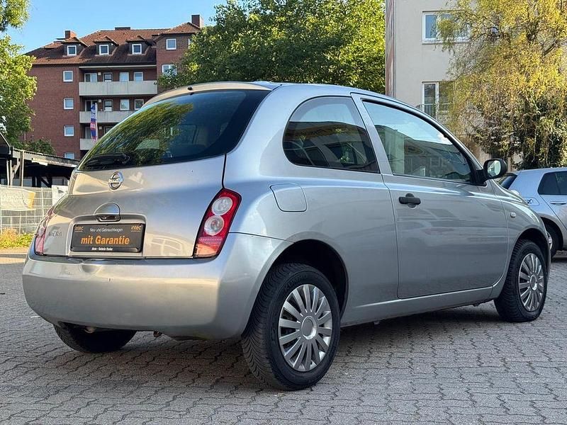 Gebraucht Nissan Micra Acenta 80 PS (58 kW) 2003 Silber Kleinwagen