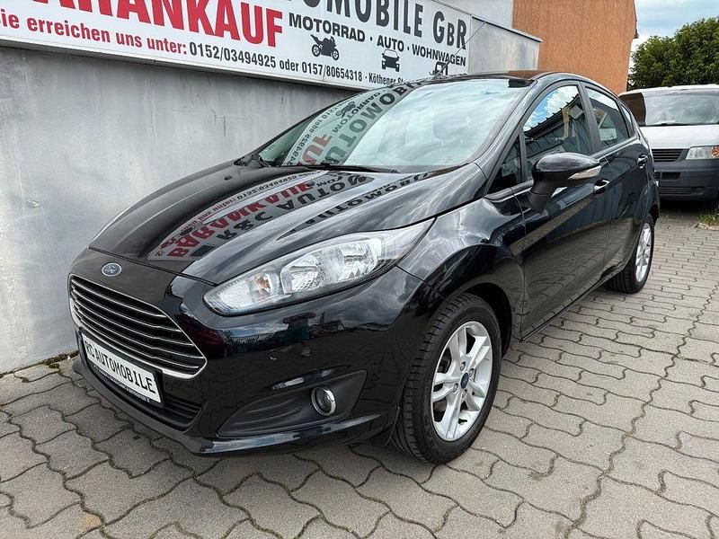 Schwarz Gebraucht 2015 Ford Fiesta SYNC Edition Limousine | 5.499 € (Fairer Preis) - Bild 1/4