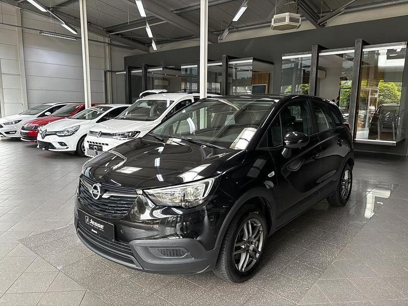 Schwarz Gebraucht 2018 Opel Crossland X Edition SUV | 10.490 € (Fairer Preis) - Bild 1/4