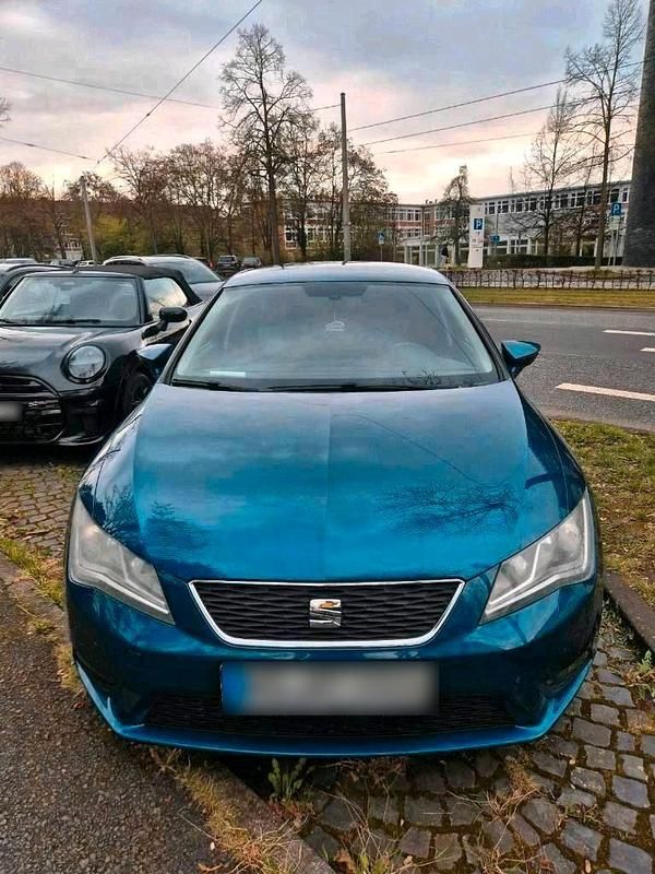 Usata Seat Leon 122 CV (89 kW) 2012 Blu Berlina