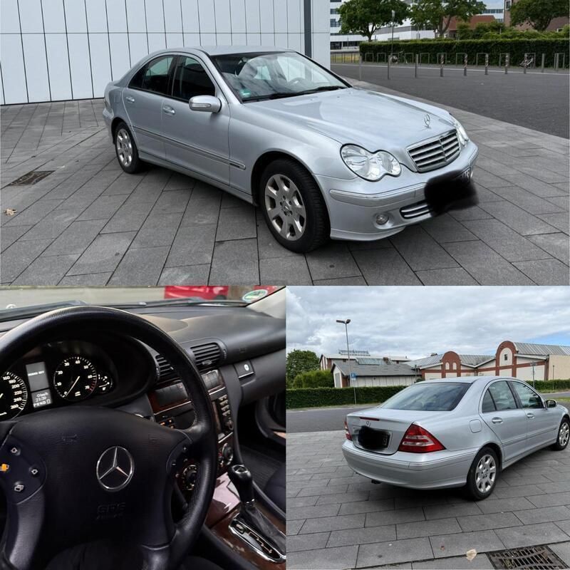 Silber Gebraucht 2005 Mercedes C180 Limousine | 4.750 € (Teuer) - Bild 1/4