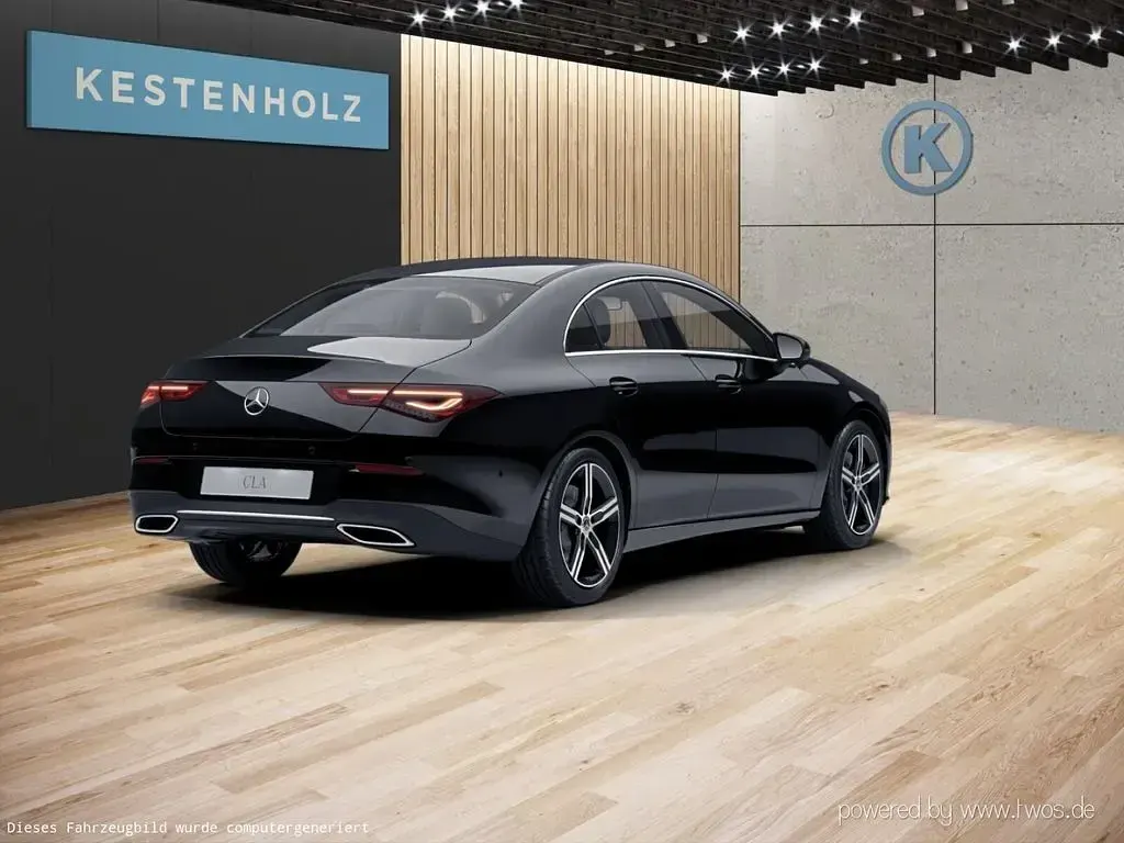 Gebraucht Mercedes CLA250 Progressive 224 PS (164 kW) 2023 Unilack nachtschwarz Coupé