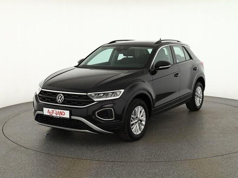 Schwarz Gebraucht 2022 VW T-Roc Life SUV | 21.990 € (Fairer Preis) - Bild 1/4