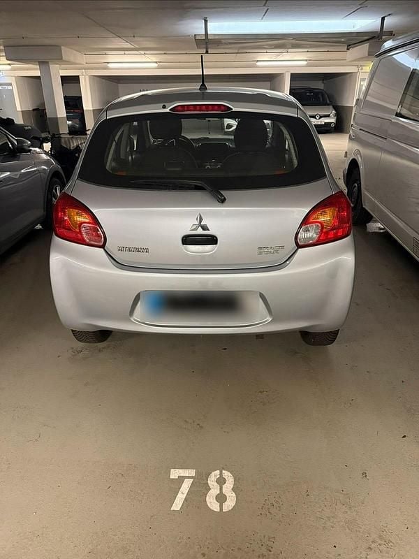Second-hand Mitsubishi Space Star 71 CP (52 kW) 2015 Gri Hatchback