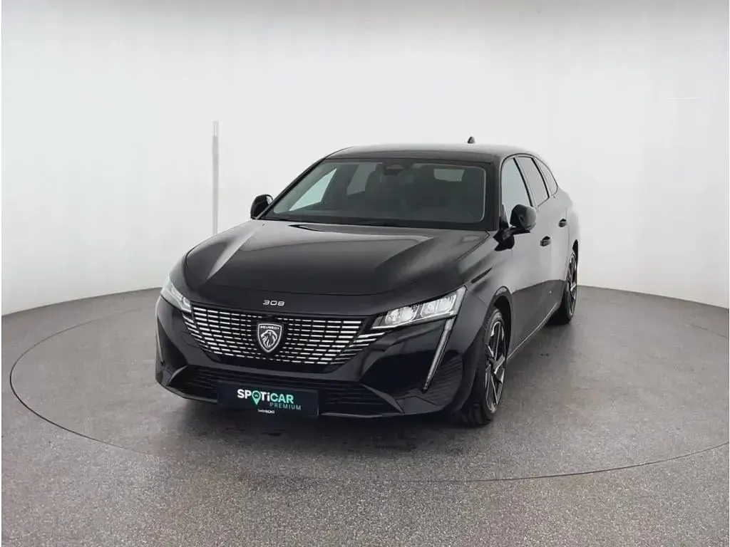 Gebraucht Peugeot 308 Allure 131 PS (96 kW) 2023 Schwarz Kombi