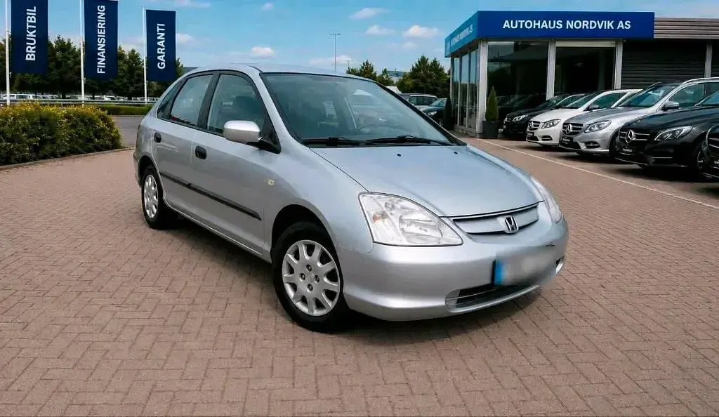 Gebraucht Honda Civic 90 PS (66 kW) 2003 Silber Limousine