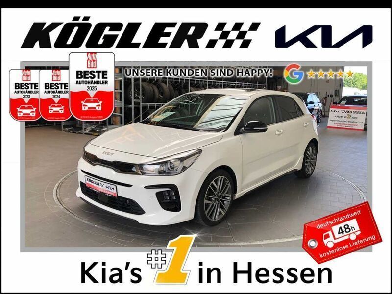 Schneeweiss Gebraucht 2022 Kia Rio 4 Limousine | 21.860 € (Etwas zu teuer) - Bild 1/3