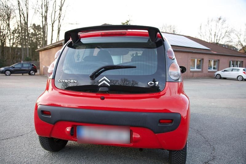 Gebraucht Citroën C1 68 PS (50 kW) 2009 Rot Kleinwagen