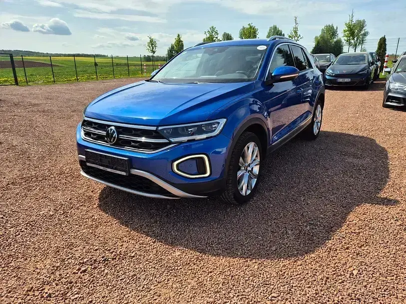 Usata VW T-Roc Style 150 CV (110 kW) 2022 Blu SUV
