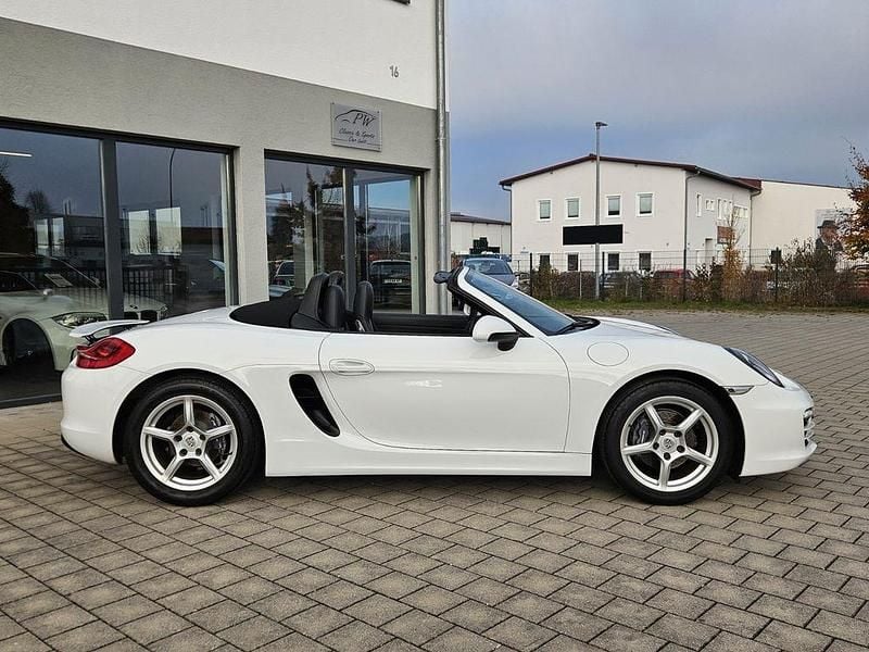 Gebraucht Porsche Boxster 265 PS (194 kW) 2014 Weiß Cabrio