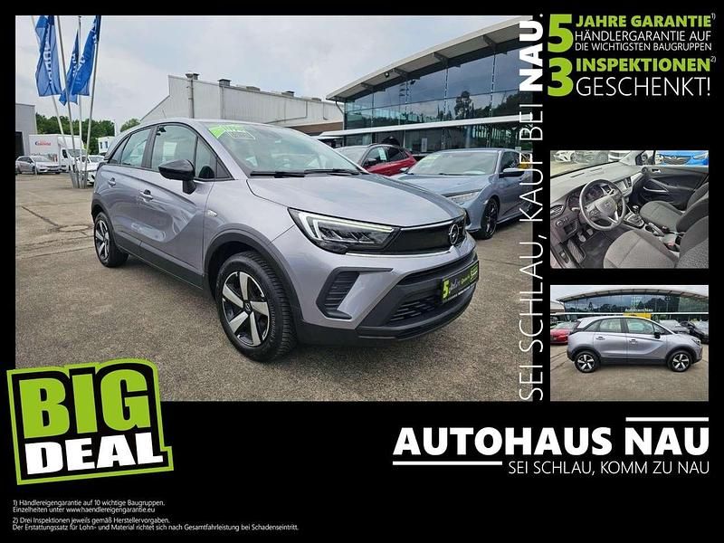 Quarz silber Gebraucht 2022 Opel Crossland Edition SUV | 15.990 € (Fairer Preis) - Bild 1/4