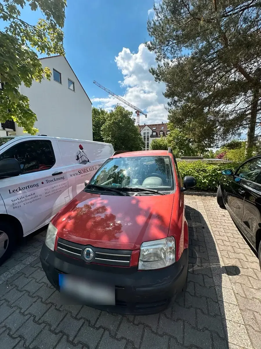 Gebraucht Fiat Panda 60 PS (44 kW) 2005 Rot Kleinwagen