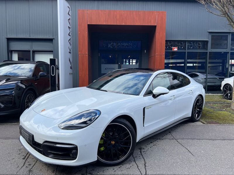 Pure white Gebraucht 2023 Porsche Panamera 4S Limousine | 109.500 € (Fairer Preis) - Bild 1/4