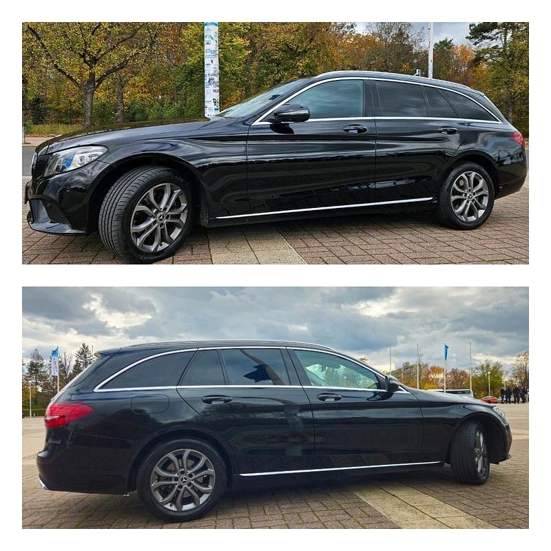 Gebraucht Mercedes C220 194 PS (142 kW) 2018 Schwarz Kombi