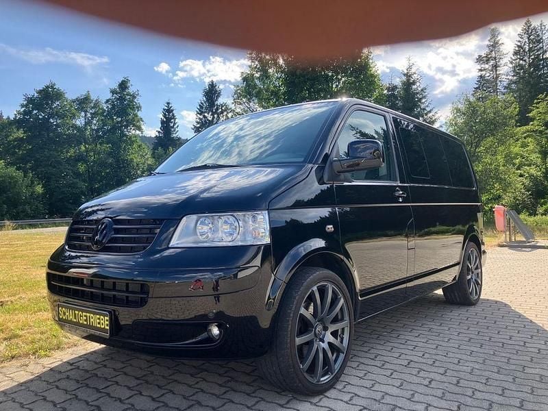 Schwarz Gebraucht 2008 VW Multivan United Van / Kleinbus | 15.680 € - Bild 1/4