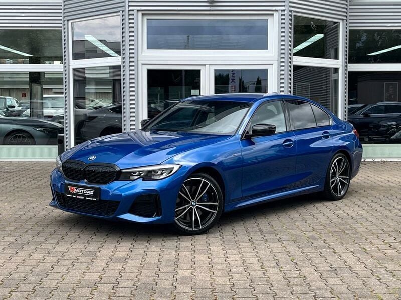 Blau Gebraucht 2020 BMW M340 Shadowline Limousine | 39.900 € (Superpreis) - Bild 1/4