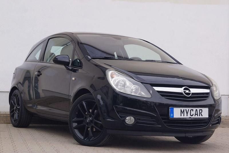 Gebraucht Opel Corsa Edition 80 PS (58 kW) 2009 Schwarz Kleinwagen