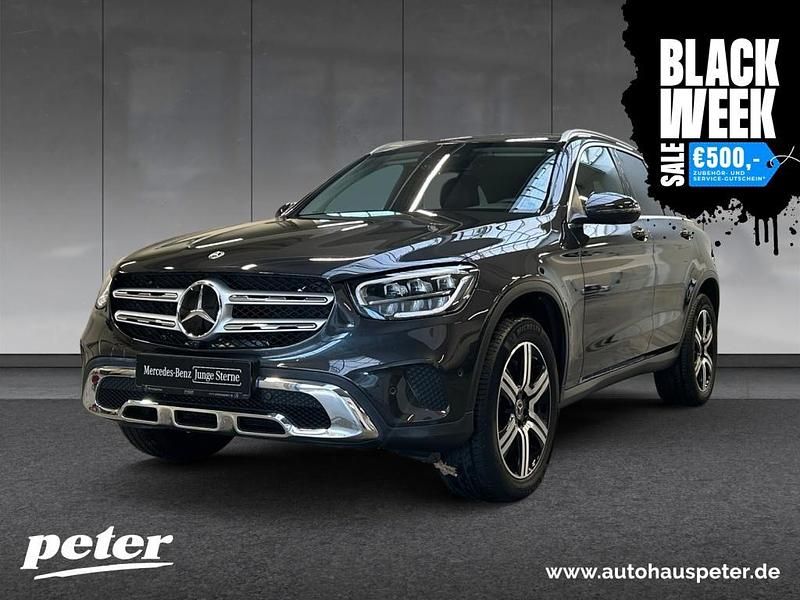 Metalliclack graphitgrau Gebraucht 2021 Mercedes GLC300e SUV | 39.870 € (Fairer Preis) - Bild 1/3