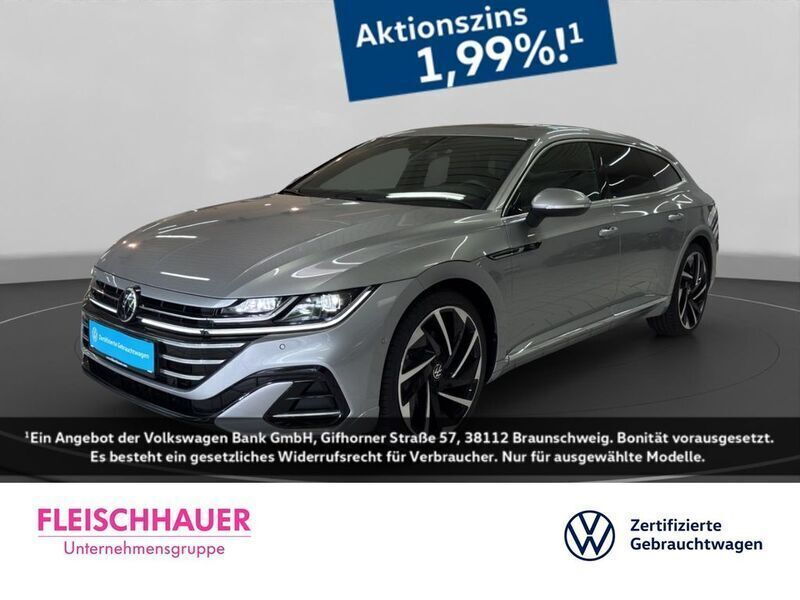 Silber Gebraucht 2023 VW Arteon R-line Kombi | 43.990 € (Teuer) - Bild 1/4