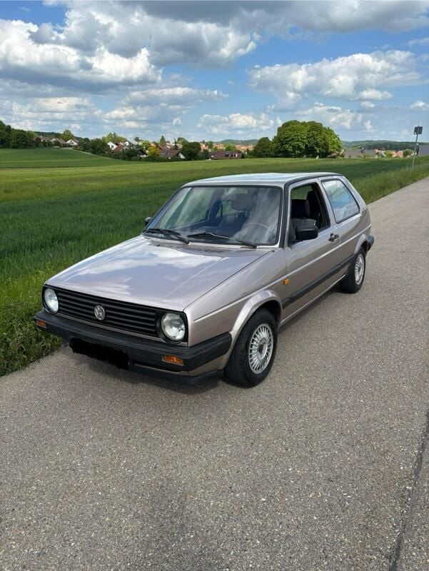 Gold Gebraucht 1991 VW Golf II Kleinwagen | 1.550 € - Bild 1/4