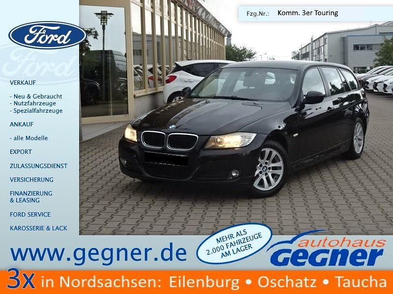 Schwarz Gebraucht 2009 BMW 318 Comfort Edition Kombi | 2.940 € (Superpreis) - Bild 1/4