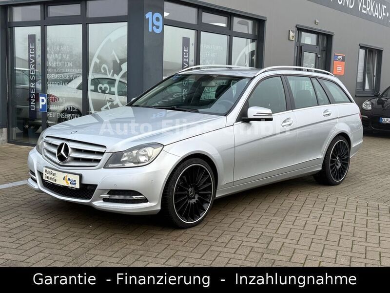 Silber Gebraucht 2014 Mercedes C220 Kombi | 6.950 € (Fairer Preis) - Bild 1/4