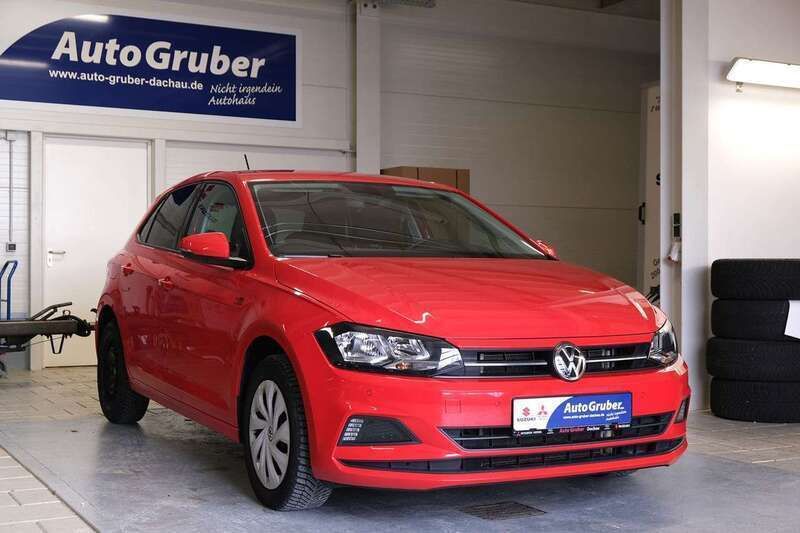 Gebraucht VW Polo Comfortline 116 PS (85 kW) 2019 Rot Kleinwagen
