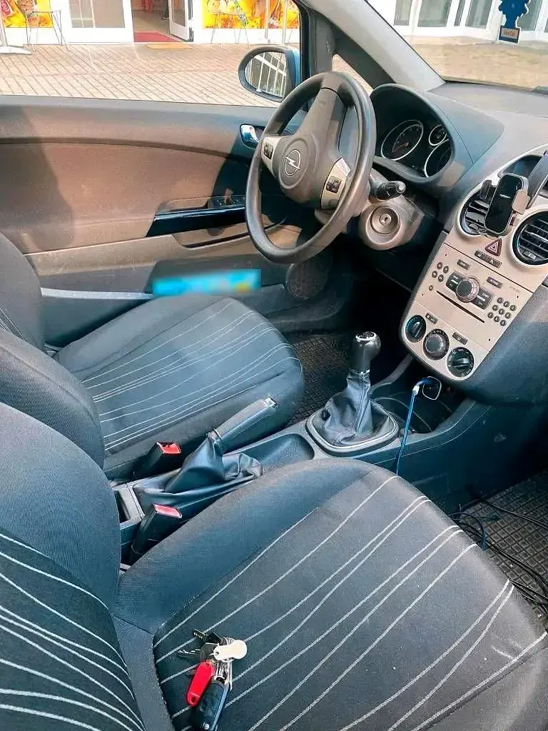 Gebraucht Opel Corsa 60 PS (44 kW) 2007 Blau Kleinwagen