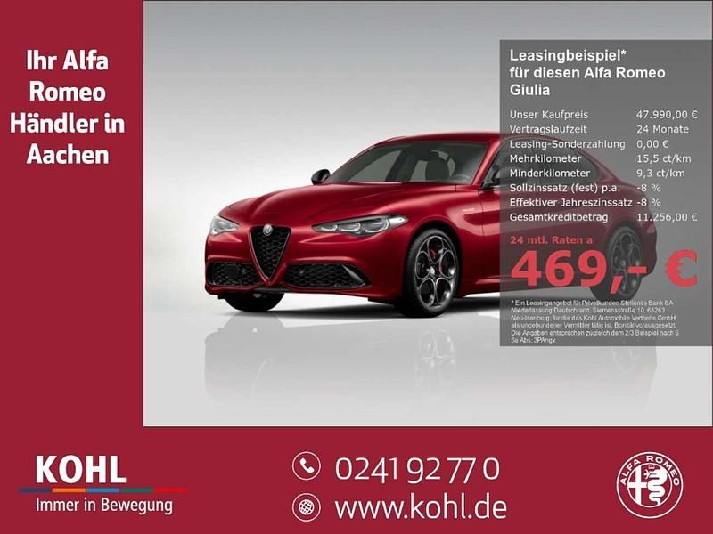 Rot Neu 2025 Alfa Romeo Giulia Veloce Limousine | 47.990 € (Superpreis) - Bild 1/4