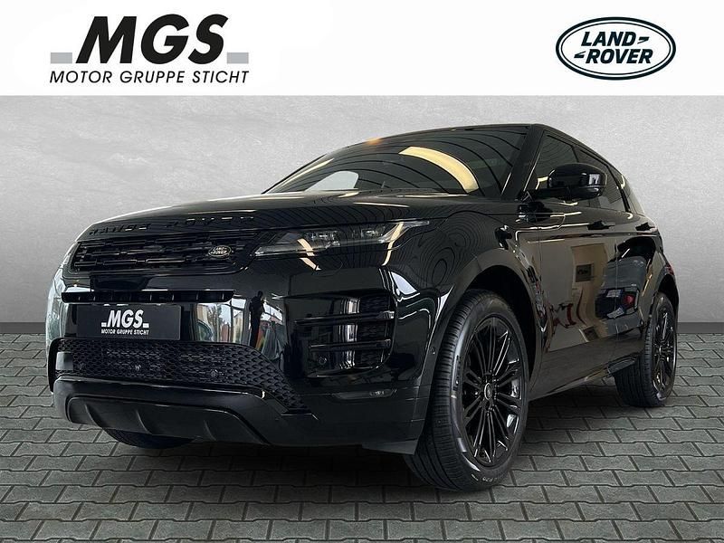 Snatorini black Gebraucht 2025 Land Rover Range Rover evoque SE Dynamic SUV | 66.800 € - Bild 1/4