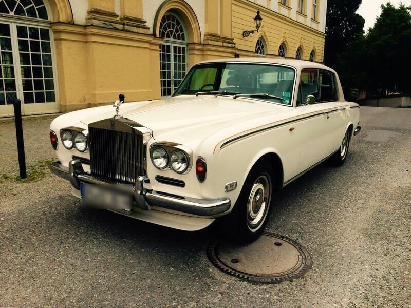 Weiß Gebraucht 1973 Rolls Royce Silver Shadow Limousine | 23.000 € - Bild 1/4